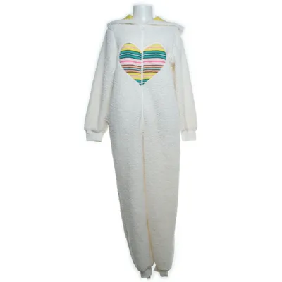 Mjukisdräkt (Vit) från Xhilaration Bomull, Polyester, Pälsimitation