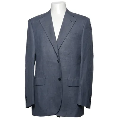 Blazer (Gris) de Nino Danieli Cupro, Soie, Viscose, Laine