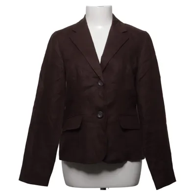 Blazer (Brun) fra Global Acetat, Linned