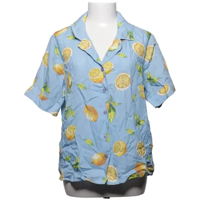 Short sleeve shirt (Blue, Multicolored) from ASOS Design Modal