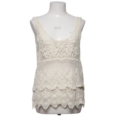 Tanktop  (Beige) fra VILA Bomuld