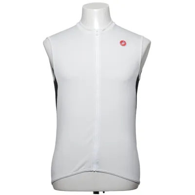 Cykeltröja (Vit, Svart, Röd) från Castelli