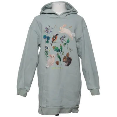 Kapuzenpullover (Grün, Mehrfarbig) von Whooli Chen x H&M Baumwolle, Polyester