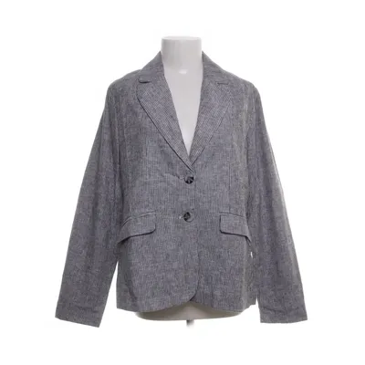Blazer (Grijs, Wit) van Isolde Linnen