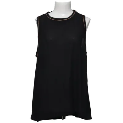 Tanktop (Zwart) van Woman by Tchibo Elastaan, Polyester, Viscose