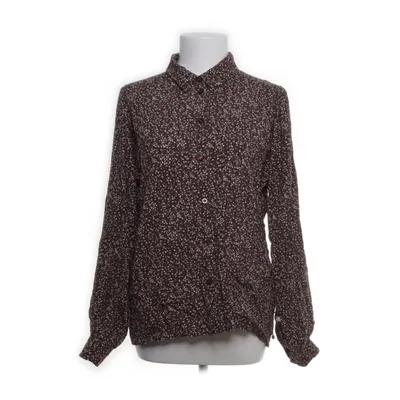 Shirt (Brown, White) from Zusss Viscose