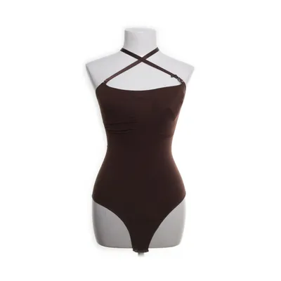Underklädesbody (Brun) från Creamy Fabrics Elastan, Polyamid