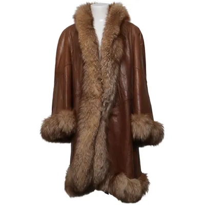 Shearling jacket (Brown) Leather
