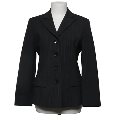 Kavaj (Svart) från Lineaemme Elastan, Polyester, Ull