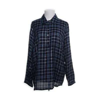 Blus (Blå, Svart) från Laura Kent Metallfiber, Viskos