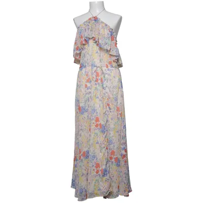 Maxi dress (White, Multicolored) from Mango Polyester