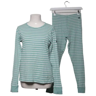 Pajamas (Green, White) from Polarn O. Pyret Organic cotton