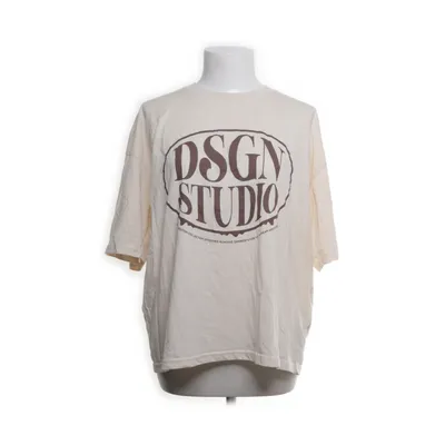 T-shirt (Beige, Brun) från Boohoo Bomull, Polyester