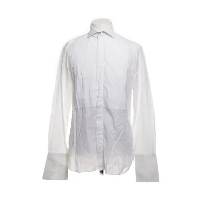 Smokingskjorta (Vit) från Finamore Bomull