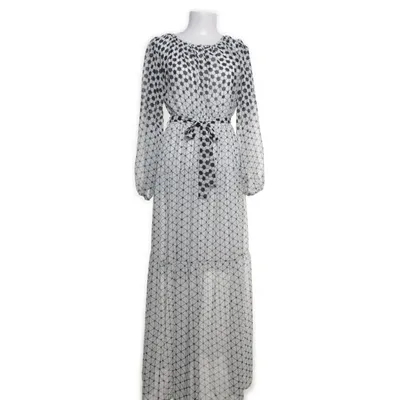 Maxi jurk (Wit, Zwart) van BGN Workshop Polyester