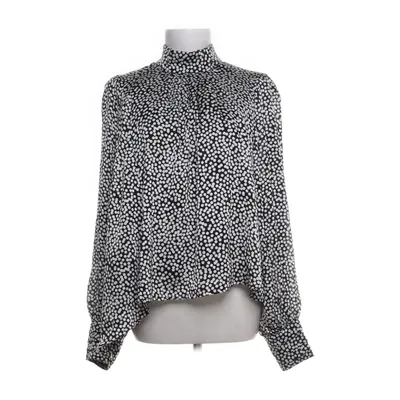 Bluse (Sort, Hvid) fra Gestuz Polyester, Viscose