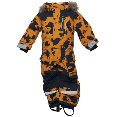 Outdoor overalls (Blå, Gul) fra Didriksons Polyamid, Polyester