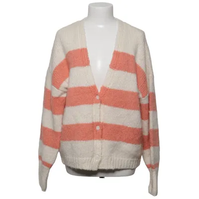 Cardigan (Blanc, Rose) de JcSophie Acrylique, Laine d'alpaga, Polyamide