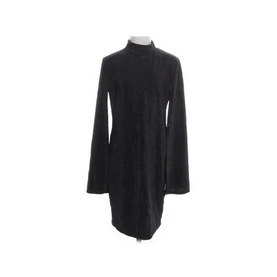 Cocktailklänning (Svart, Silverfärgad) från Shein Elastan, Polyester