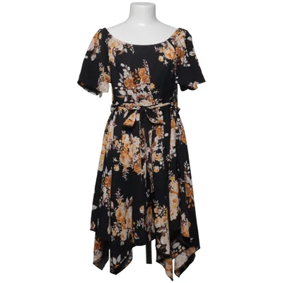 Kjole (Sort, Gul) fra Shein Curve Polyester