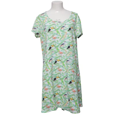 Dress (White, Multicolored) from Cissi och Selma Elastane, Organic cotton