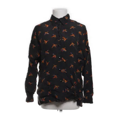 Bluse (Sort, Flerfarvet) fra Leonardi Cupro