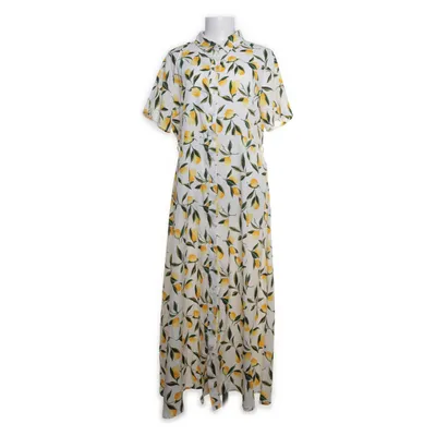 Shirt dress (White, Multicolored) from Pieces Polyester