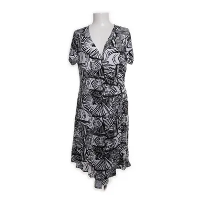 Omlottklänning (Vit, Svart) från Taubert Elastan, Viskos