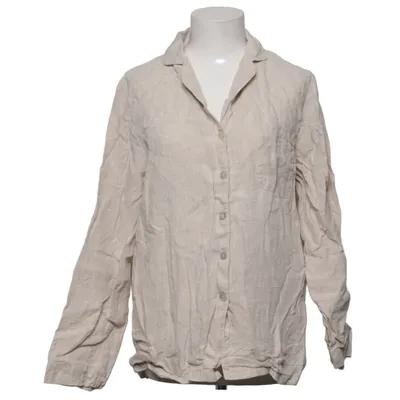 Pyjamasskjorte (Beige) fra Balmuir Linned