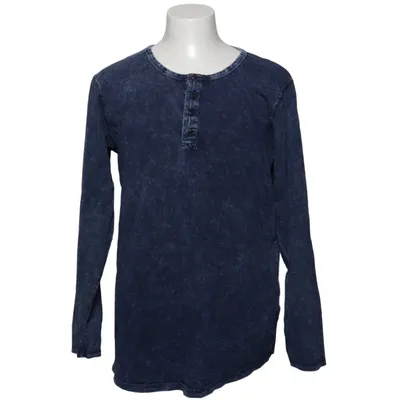 Henley shirt (Blue) from Shine Original Cotton