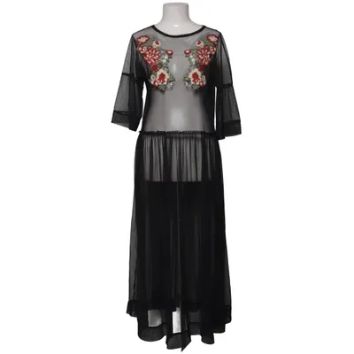 Strandkleid (Schwarz, Mehrfarbig) von Zara Collection