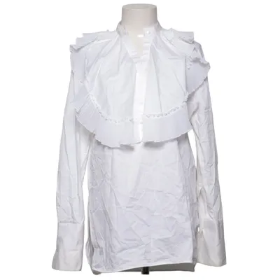 Bluse (Hvid) fra Victoria Beckham Bomuld, Polyester