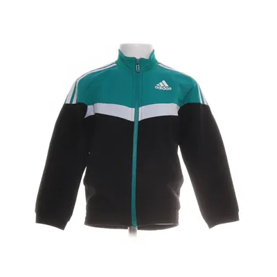 Træningsjakke (Sort, Grøn, Flerfarvet) fra Adidas Genanvendt polyester