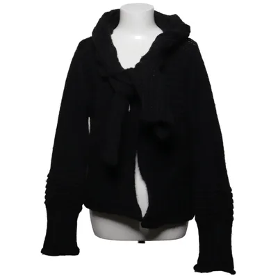 Cardigan (Noir) de Bottega Acrylique, Laine