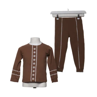 Christmas clothing (Brown) from Åhléns Kids Cotton, Elastane
