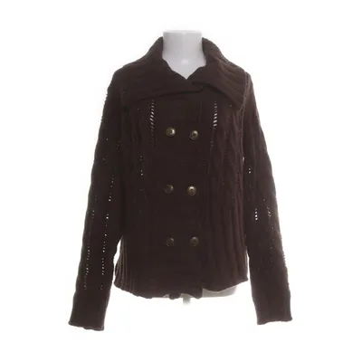 Cardigan (Brown) from Promiss Acrylic, Mohair