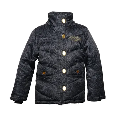 Down jacket (Black, Multicolored) from Rocawear Acrylic, Down, Polyester