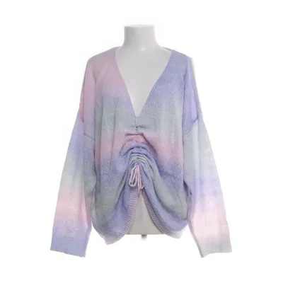 Sweater (Blue, Pink) from Shein Curve Acrylic, Polyester