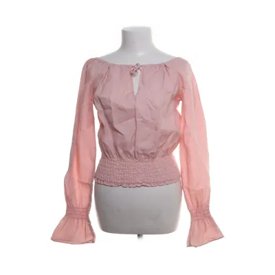 Strikblouse (Roze) van United Colors of Benetton Linnen