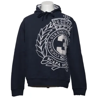 Sweat à capuche (Bleu) de Scapa Sports Coton, Polyester
