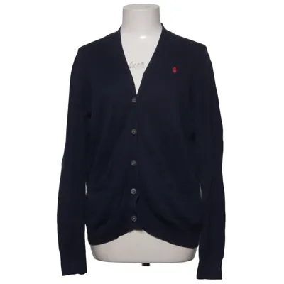 Cardigan (Bleu) de Polo Ralph Lauren Coton, Laine de mouton