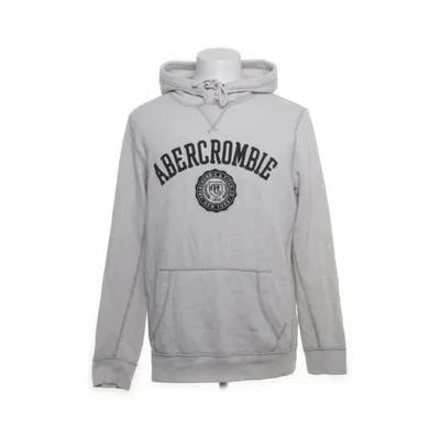 Capuchon sweater (Grijs) van Abercrombie & Fitch Katoen, Polyester