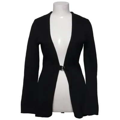 Strickjacke (Schwarz) von Anna Holtblad Wolle