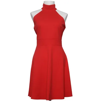 Halterneckklänning (Röd) från Wal G Elastan, Polyester