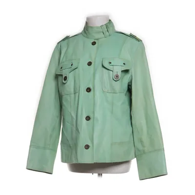 Läderjacka (Grön) från Taifun Collection Skinn, Polyester