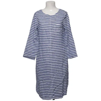 Jurk (Blauw, Wit) van Paul Costelloe Katoen, Linnen, Viscose