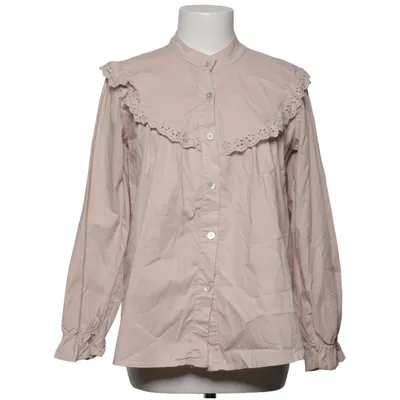 Blouse (Beige) van Garconne Katoen, Elastaan
