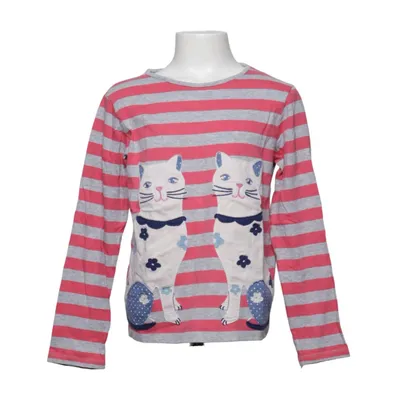 Långärmad t-shirt (Rosa, Grå) från Mini Boden Bomull