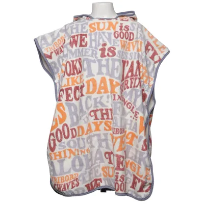Bath cape (White, Multicolored) from Tribord