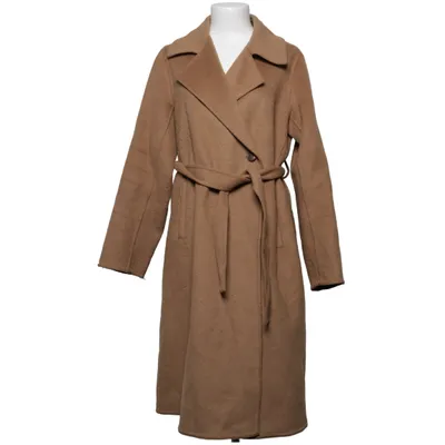 Frakke (Brun) fra Uniqlo Polyamid, Polyester, Uld